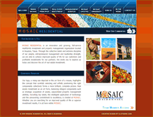 Tablet Screenshot of mosaicresidential.com